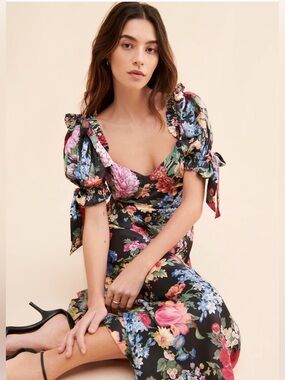 NWT Selkie Puck Poet Slip Dress Size Small